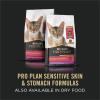 imagePurina Pro Plan Sensitive Skin and Sensitive Stomach Cat Food Wet Pate Grain Free Chicken Entree  Pack of 24 3 oz CansNEW Tuna  Oat Meal Entre