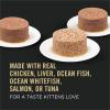 imagePurina Pro Plan Wet Kitten Food Pate Salmon and Ocean Fish Entree  Pack of 24 3 oz PullTop CansVariety Pack  12 ct 2