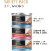 imagePurina Pro Plan Wet Kitten Food Pate Salmon and Ocean Fish Entree  Pack of 24 3 oz PullTop CansVariety Pack