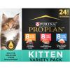 imagePurina Pro Plan High Protein Wet Kitten Food Variety Pack DEVELOPMENT Kitten Favorites  Pack of 24 3 oz Cans