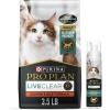 imagePurina Pro Plan LiveClear Cat Food Weight Management and Cat Allergen Reducer Chicken and Rice Formula  55 lb BagBundle  Salmon  Rice