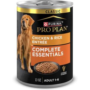 imagePurina Pro Plan Complete Essentials Shredded Blend Chicken and Rice Dog Food Dry Formula with Probiotics for Dogs  5 lbChicken  Rice