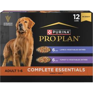 imagePurina Pro Plan Complete Essentials Shredded Blend Chicken and Rice Dog Food Dry Formula with Probiotics for Dogs  5 lbLamb and Vegetables and Turkey and Vegetables