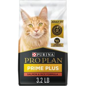 imagePurina Pro Plan Senior Cat Food With Probiotics for Cats Chicken and Rice Formula  32 lb BagSalmon  Rice