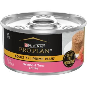 imagePurina Pro Plan Senior Cat Food With Probiotics for Cats Chicken and Rice Formula  32 lb BagSalmon  Tuna