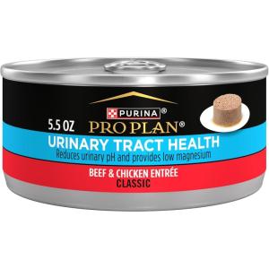 imagePurina Pro Plan Urinary Tract Cat Food Wet Pate Urinary Tract Health Ocean Whitefish Entree  Pack of 24 3 oz PullTop CansBeef