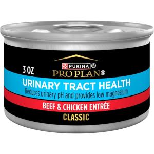 imagePurina Pro Plan Urinary Tract Cat Food Wet Pate Urinary Tract Health Ocean Whitefish Entree  Pack of 24 3 oz PullTop CansClassic Beef  Chicken