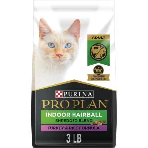 imagePurina Pro Plan With Probiotics High Protein Dry Kitten Food Chicken ampamp Rice Formula  7 lb BagShredded Blend Turkey  Rice