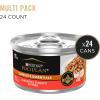 imagePurina Pro Plan Complete Essentials High Protein Cat Food Wet Gravy Chicken and Rice Entree  Pack of 24 55 Oz PullTop CansChicken With Tomatoes