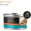 imagePurina Pro Plan Complete Essentials High Protein Cat Food Wet Gravy Chicken and Rice Entree  Pack of 24 55 Oz PullTop CansSole With Spinach