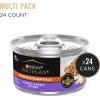 imagePurina Pro Plan Complete Essentials High Protein Cat Food Wet Gravy Chicken and Rice Entree  Pack of 24 55 Oz PullTop CansTurkey  Pasta