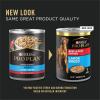 imagePurina Pro Plan Gravy Wet Dog Food for Large Dogs Large Breed Beef and Rice Entre  Pack of 12 13 oz Cans