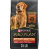 imagePurina Pro Plan High Protein Dog Food With Probiotics for Dogs Shredded Blend Chicken ampamp Rice Formula  18 lb BagBeef  Rice