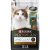 imagePurina Pro Plan LiveClear Senior Cat Food 7 Cat Allergen Reducer Prime Plus Chicken and Rice Formula  55 lb BagChicken