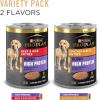imagePurina Pro Plan Sport High Protein Wet Puppy Food Beef and Rice Entree and Chicken and Rice Entree Variety Pack  Pack of 12 13 oz Cans