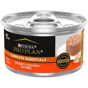 imagePurina Pro Plan Grain Free High Protein Pate Wet Cat Food Complete Essentials Ocean Whitefish ampamp Tuna Entree  Pack of 24 3 oz CansChunky Chicken