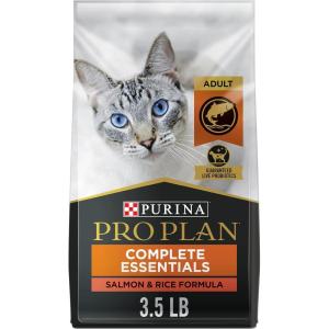 imagePurina Pro Plan High Protein Cat Food With Probiotics for Cats Salmon and Rice Formula  16 lb BagSalmon  Rice