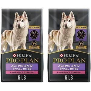 imagePurina Pro Plan High Protein Dog Food Small Bites SPORT 2717 Lamb and Rice Formula  375 lb BagLamb  Rice  Small Bites