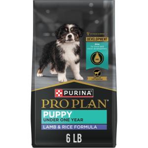 imagePurina Pro Plan High Protein Puppy Food DHA Lamb ampamp Rice Formula  34 lb BagLamb  Rice