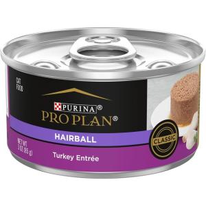 imagePurina Pro Plan High Protein Senior Wet Cat Food Pate SENIOR 11 Chicken ampamp Beef Entree  Pack of 24 3 Oz PullTop CansTurkey