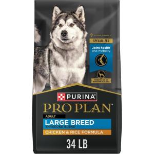 imagePurina Pro Plan Joint Health for Dogs Large Breed Dog Food Dry Shredded Blend Chicken ampamp Rice Formula  34 lb Bag