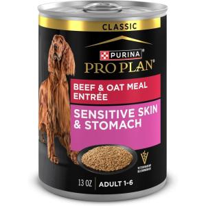 imagePurina Pro Plan Sensitive Skin and Sensitive Stomach Dog Food Lamb and Oat Meal Formula  16 lb BagBeef