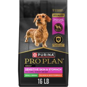 imagePurina Pro Plan Sensitive Skin and Sensitive Stomach Dog Food Lamb and Oat Meal Formula  16 lb BagFish