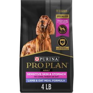 imagePurina Pro Plan Sensitive Skin and Sensitive Stomach Dog Food Lamb and Oat Meal Formula  16 lb BagLamb  Oat Meal
