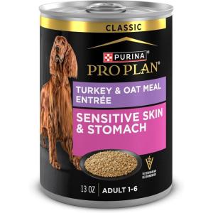 imagePurina Pro Plan Sensitive Skin and Stomach Dog Food Dry Adult Salmon ampamp Rice Formula Digestive Health  16 lb BagTurkey