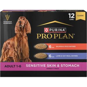 imagePurina Pro Plan Sensitive Skin and Stomach Dog Food Dry Adult Salmon ampamp Rice Formula Digestive Health  16 lb BagVariety