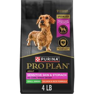 imagePurina Pro Plan Sensitive Skin and Stomach Dry Dog Food Turkey and Oat Meal  16 lb BagSalmon  Rice
