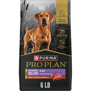 imagePurina Pro Plan Sport Performance 3020 Beef and Bison Formula Dry Dog Food  6 lb BagBeef  Bison