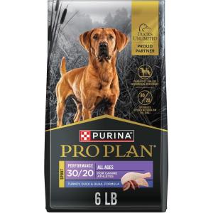 imagePurina Pro Plan Sport Performance 3020 Turkey Duck Quail Formula Dry Dog Food High Protein Dog Food  33 lb Bag