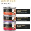 imagePurina Pro Plan Complete Essentials Chicken Turkey and Beef Grain Free Wet Cat Food Variety Pack  24 3 oz Cans