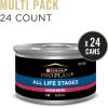 imagePurina Pro Plan High Protein Wet Cat Food All Life Stages Salmon Pate Classic Entree 3 oz Pack of 24