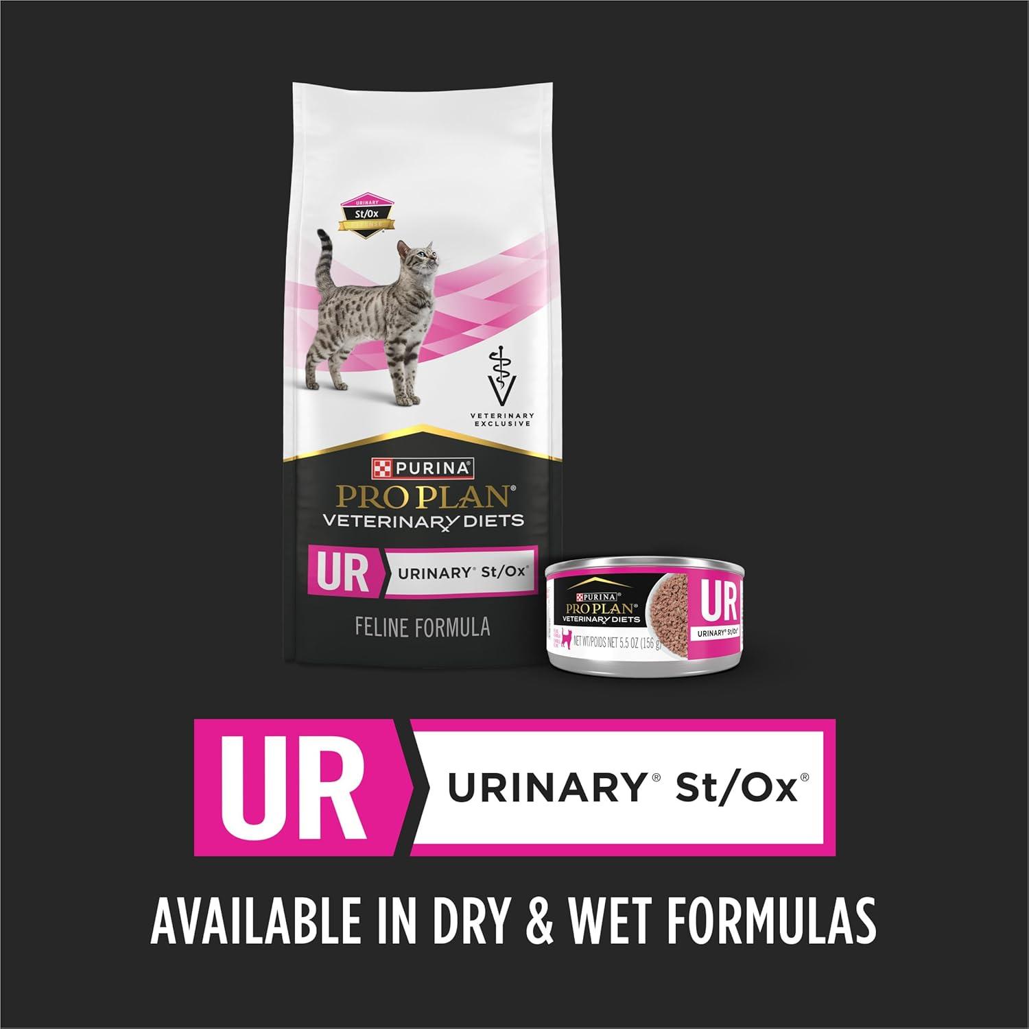 imagePurina Pro Plan Veterinary Diets UR Urinary StOx Feline Formula Dry Cat Food  6 lb Bag6 Pound Pack of 1