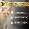 imagePurina Pro Plan AdvantEDGE Senior Support Plus Adult 7 Plus Chicken and Rice Formula Dry Cat Food  3 lb Bag