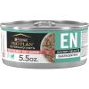 imagePro Plan Veterinary Diets Purina EN Gastroenteric Feline Formulas Savory Selects in Sauce with Salmon Wet Cat Food  Pack of 24 55 oz Cans