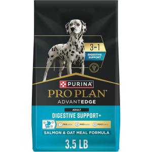 imagePurina Pro Plan AdvantEDGE Digestive Support Plus Salmon and Oat Meal Formula Adult Dry Dog Food  35 lb BagSalmon  Oat Meal
