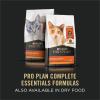 imagePurina Pro Plan PateGravy Wet Cat FoodComplete Essentials SalmonShrimp amp Rice Entree in Sauce  3 oz PullTop CansPack of 483 Ounce Pack of 24